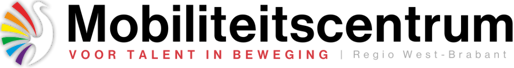 Logo Mobiliteitscentrum - Voor talent in beweging | Regio West-Brabant